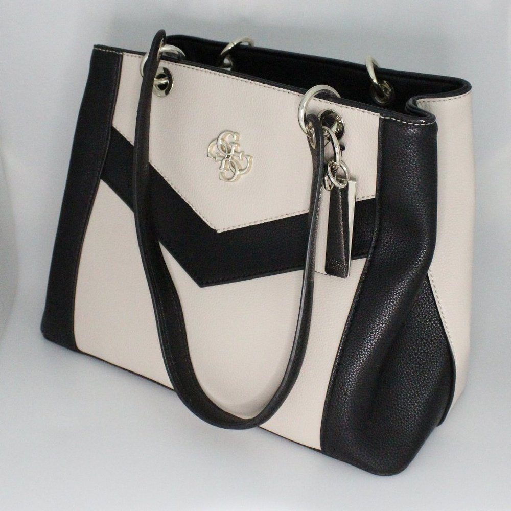 GUESS Kamryn Shopper Purse Stone